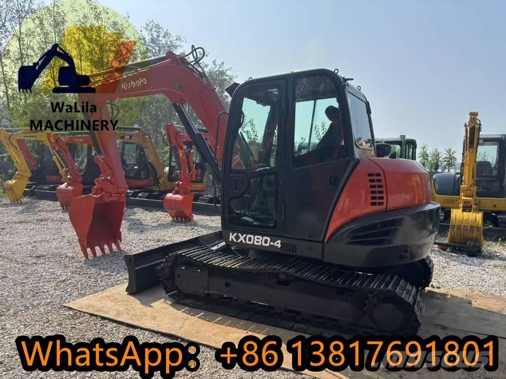 Kubota KX 080-4 Minigraafmachines < 7t