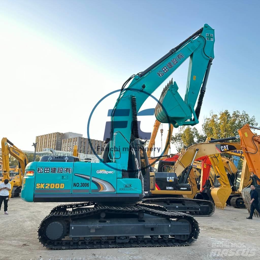 Kobelco SK 200-8 Rupsgraafmachines