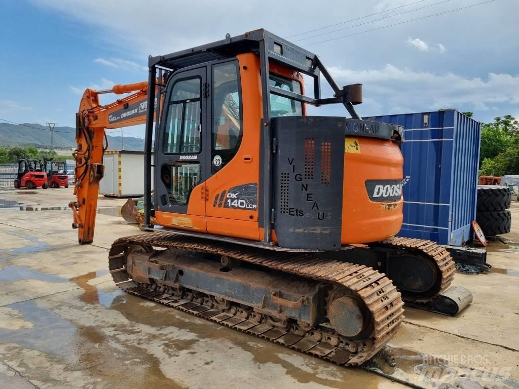 Doosan DX 140 LCR Bosbouw graafmachines