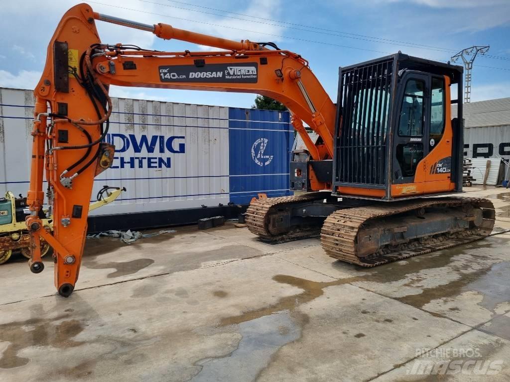 Doosan DX 140 LCR Bosbouw graafmachines
