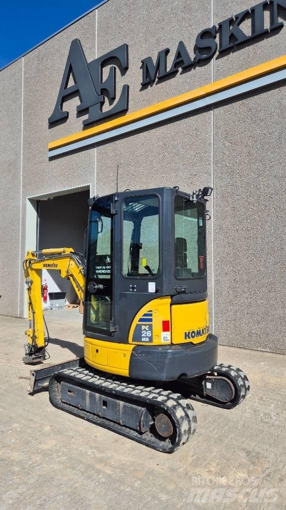 Komatsu PC 26 MR-3 Minigraafmachines < 7t