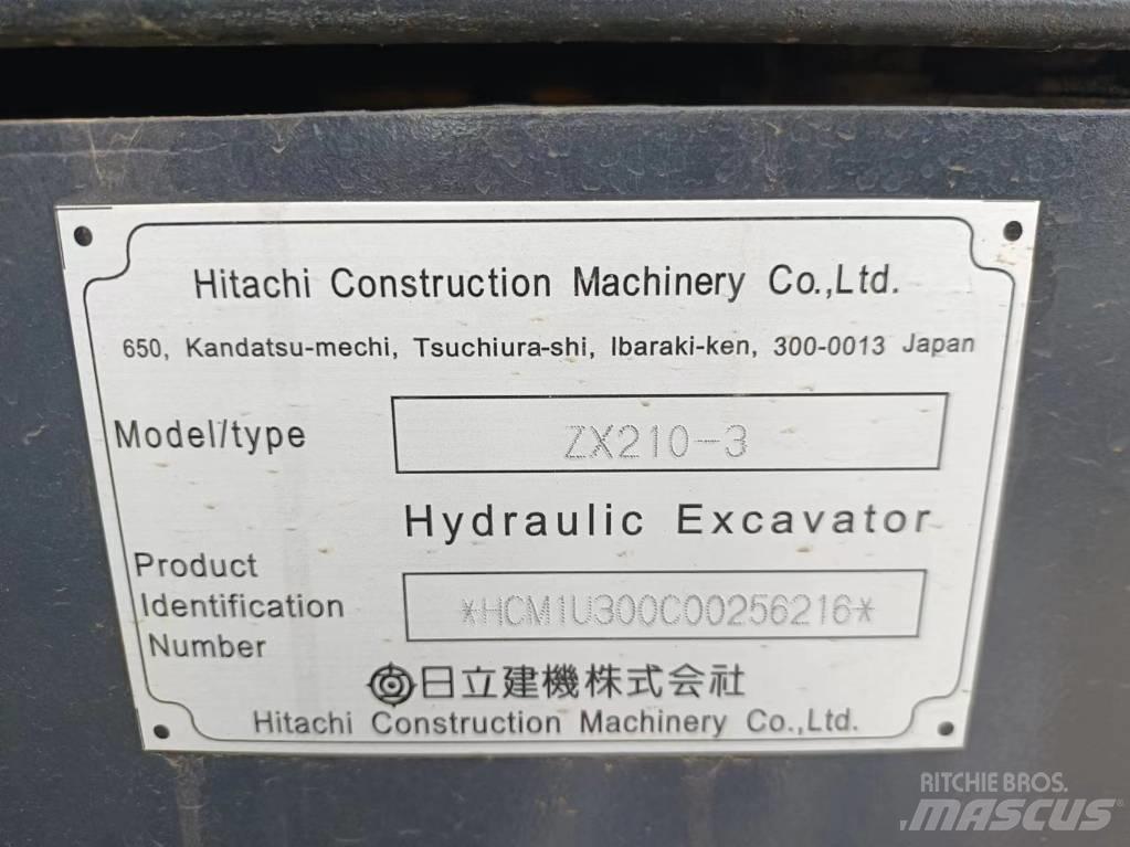 Hitachi ZX210 Rupsgraafmachines