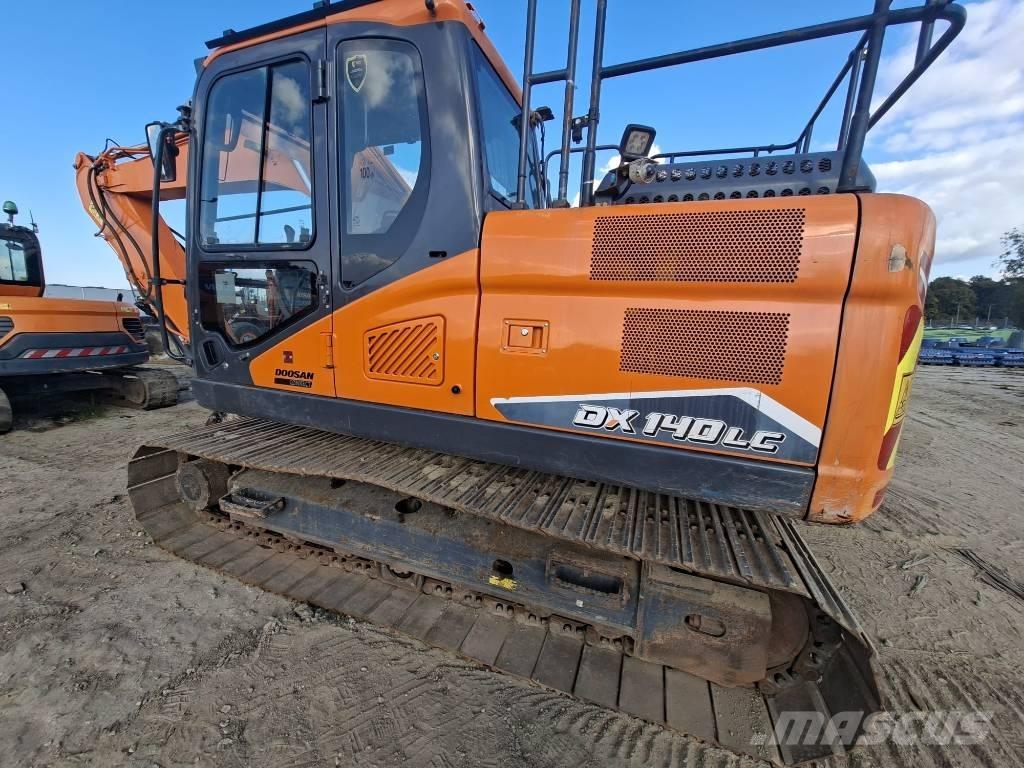 Doosan DX140LC-7 Rupsgraafmachines