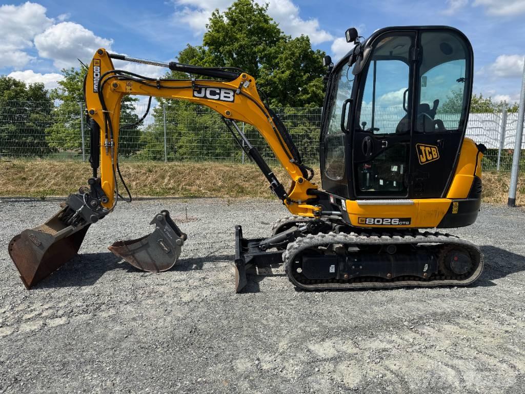 JCB 8026CTS Rupsgraafmachines