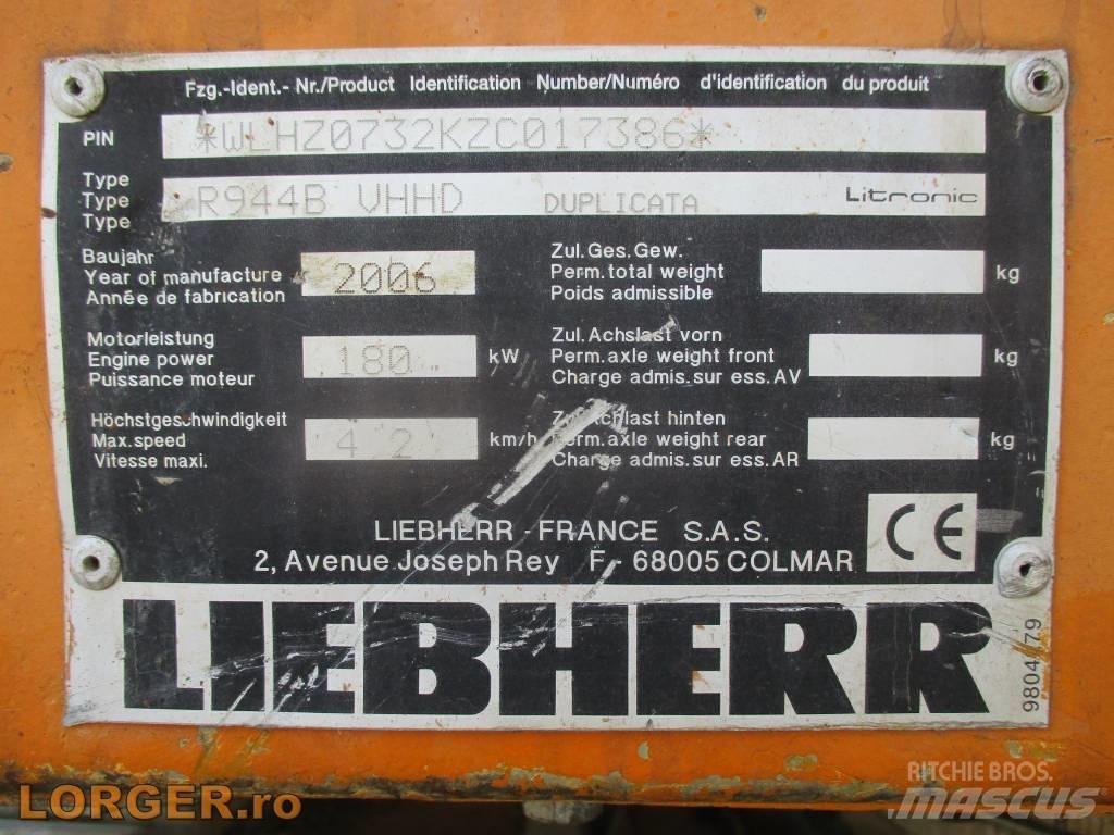 Liebherr R 944B VHHD Sloopgraafmachines