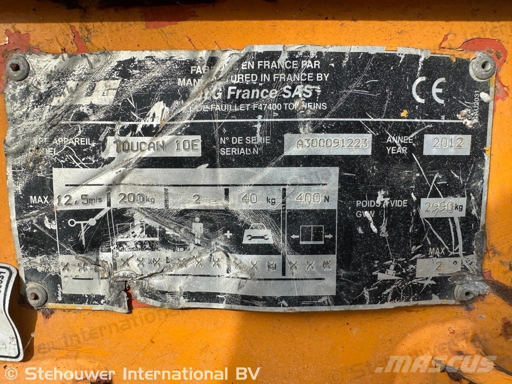 JLG Toucan 10E Andere liften en hoogwerkers