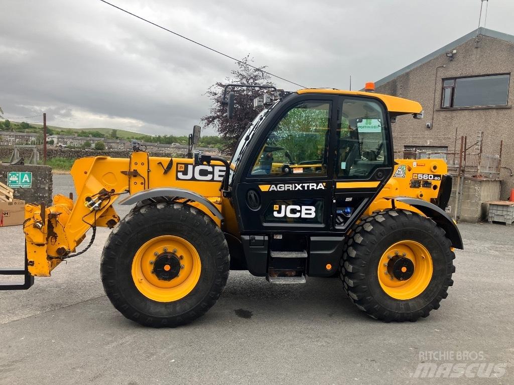 JCB 560-80 Agri Xtra Verreikers voor landbouw