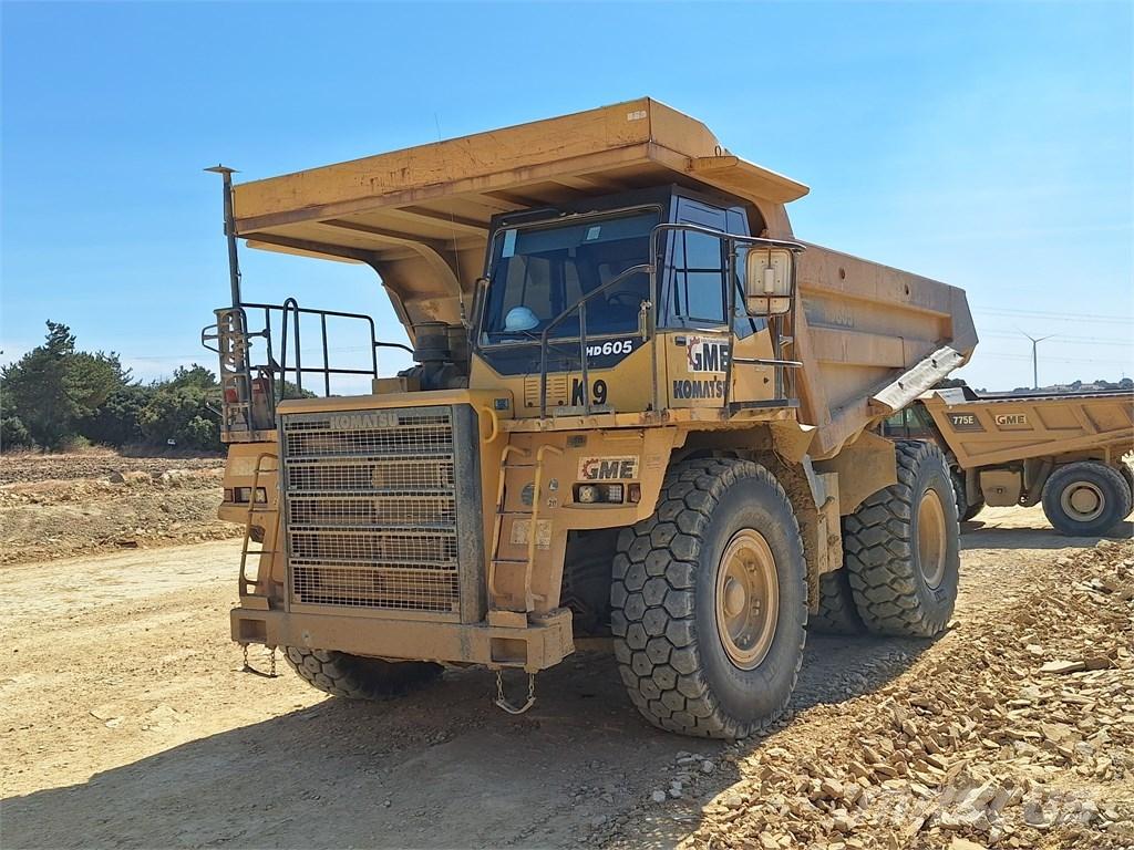 Komatsu HD 605-7E0 Starre dumpers