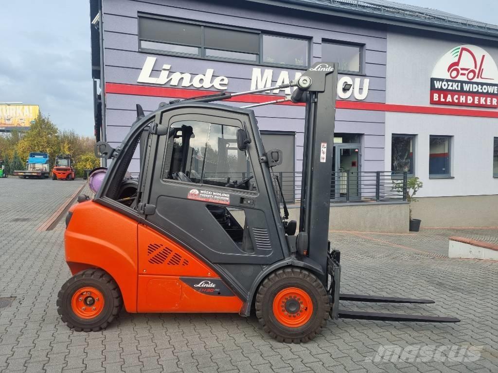 Linde H30T-02 LPG heftrucks