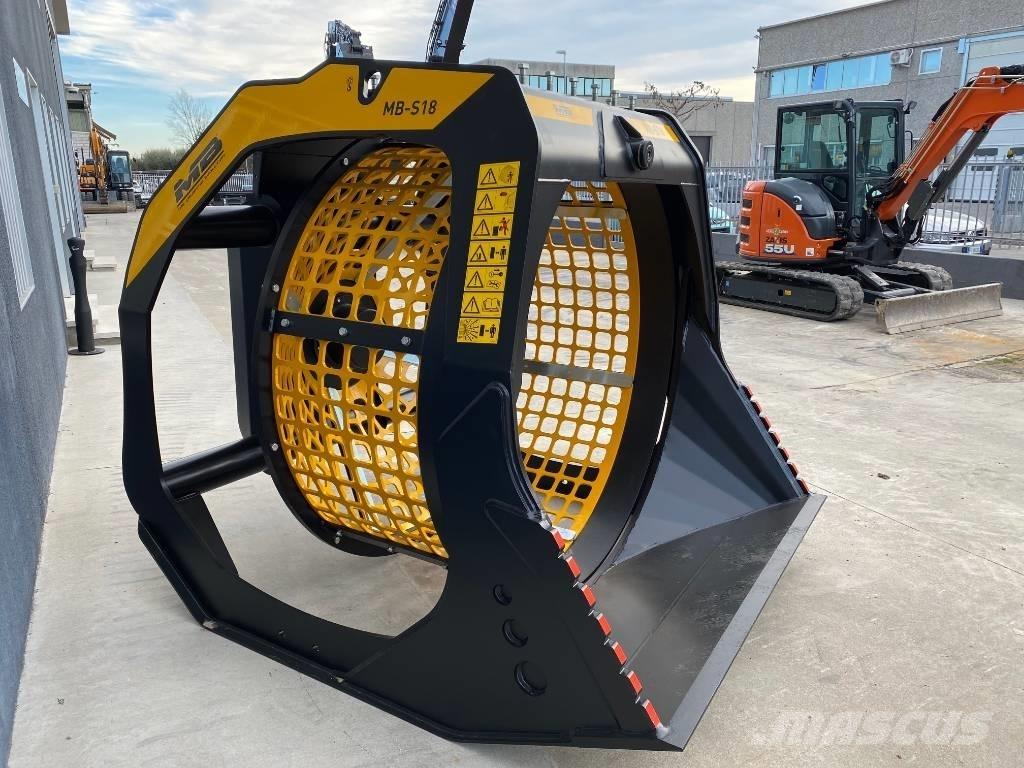 MB Crusher MB-S18 S4 Overige gebruikte aanbouwapparatuur en componenten