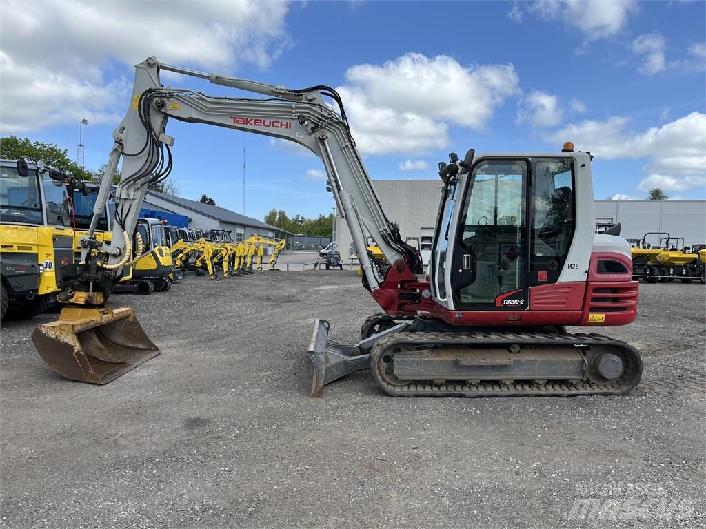 Takeuchi TB 290 Midigraafmachines 7t - 12t