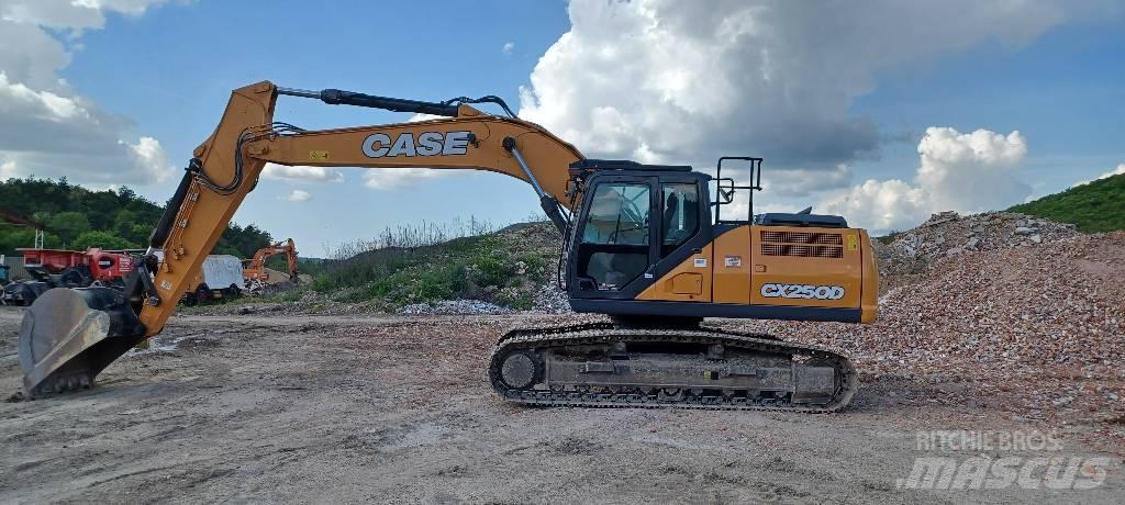 CASE CX 250 D Rupsgraafmachines