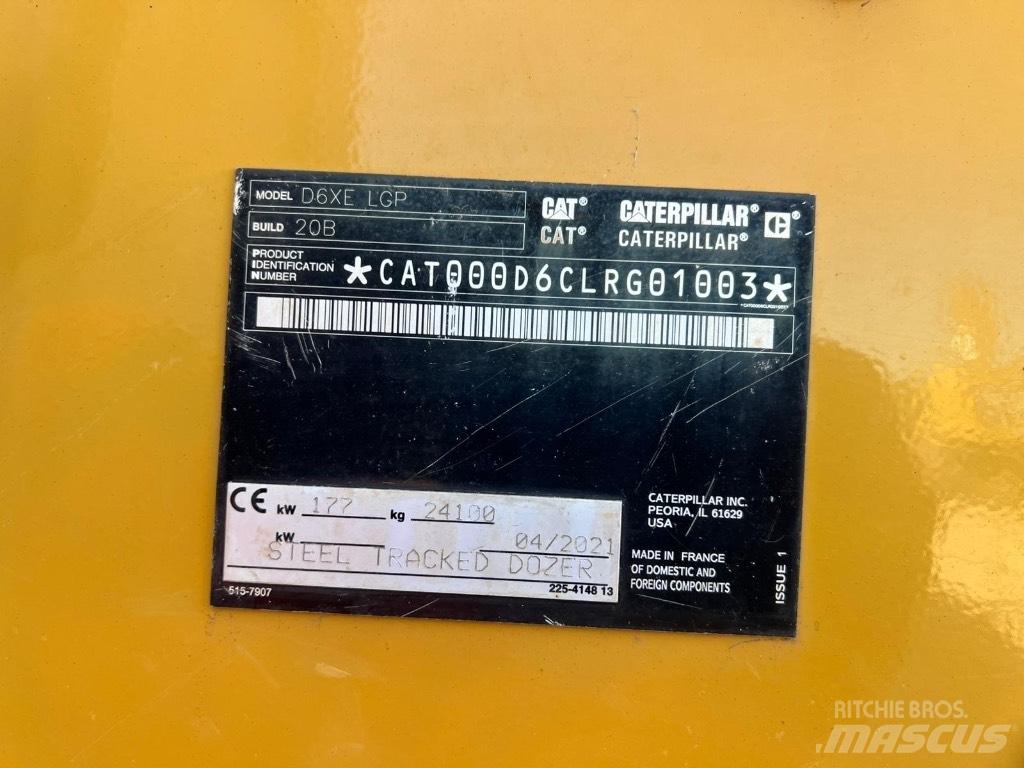 CAT D6XE Rupsdozers