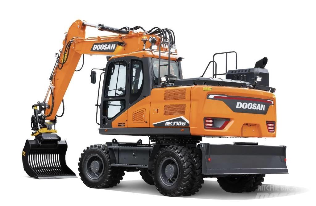 Doosan DX 170 W Wielgraafmachines
