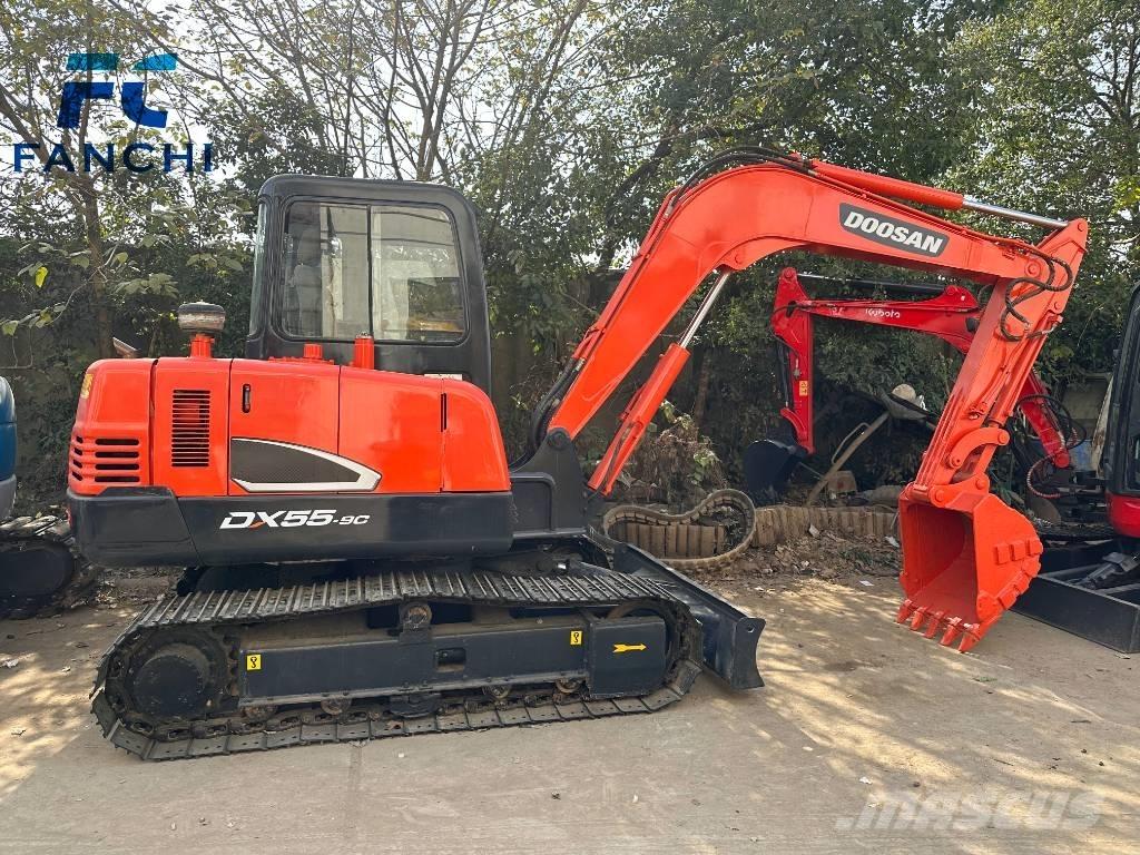 Doosan DX55 Minigraafmachines < 7t