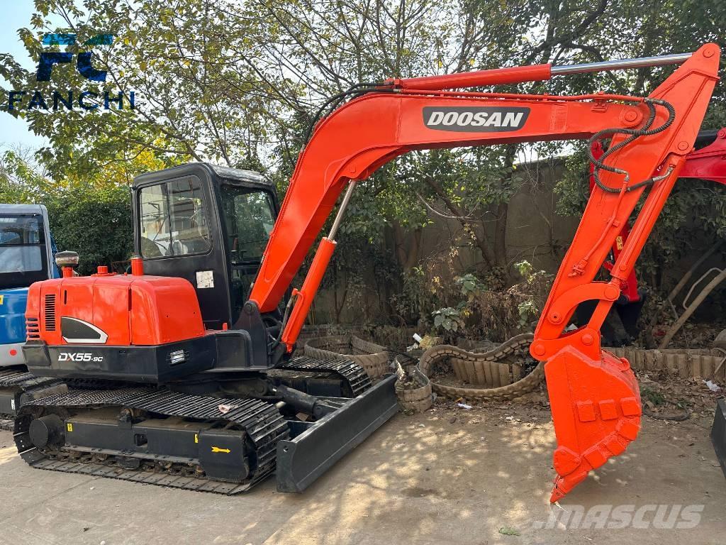 Doosan DX55 Minigraafmachines < 7t