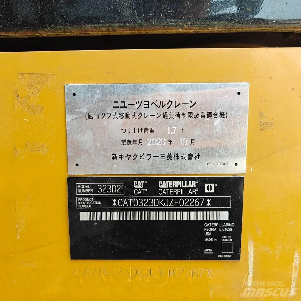 CAT 323 D L Rupsgraafmachines
