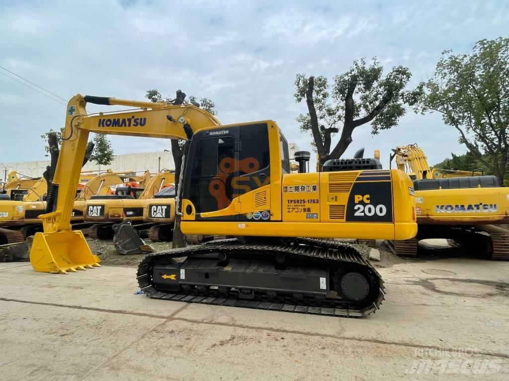 Komatsu PC 200 Rupsgraafmachines
