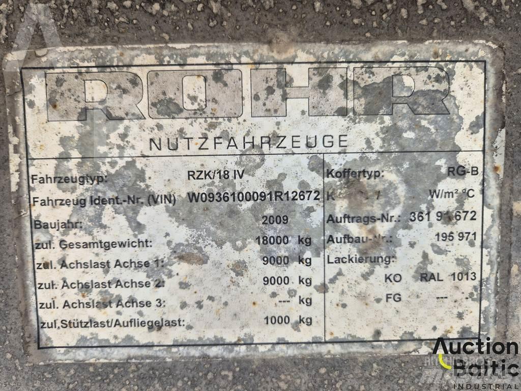 Rohr RZK 18 IV Schuifzeilen