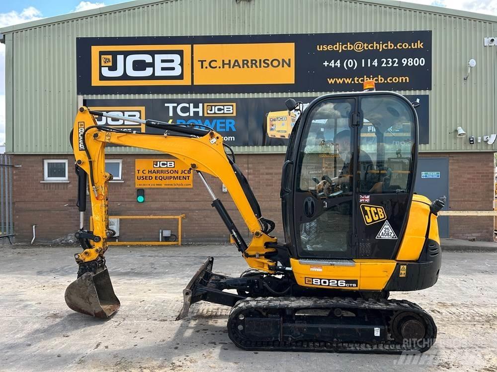JCB 8026 CTS Minigraafmachines < 7t