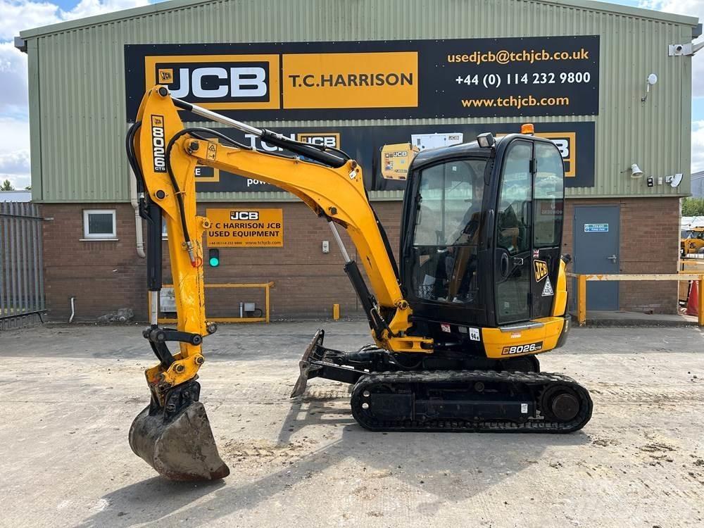 JCB 8026 CTS Minigraafmachines < 7t