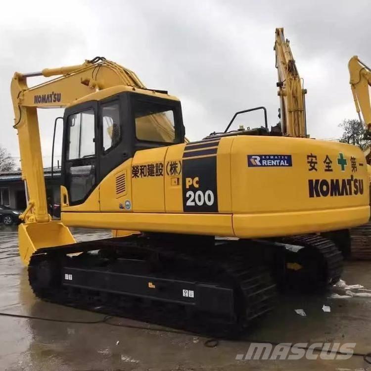 Komatsu PC 200-7 Rupsgraafmachines