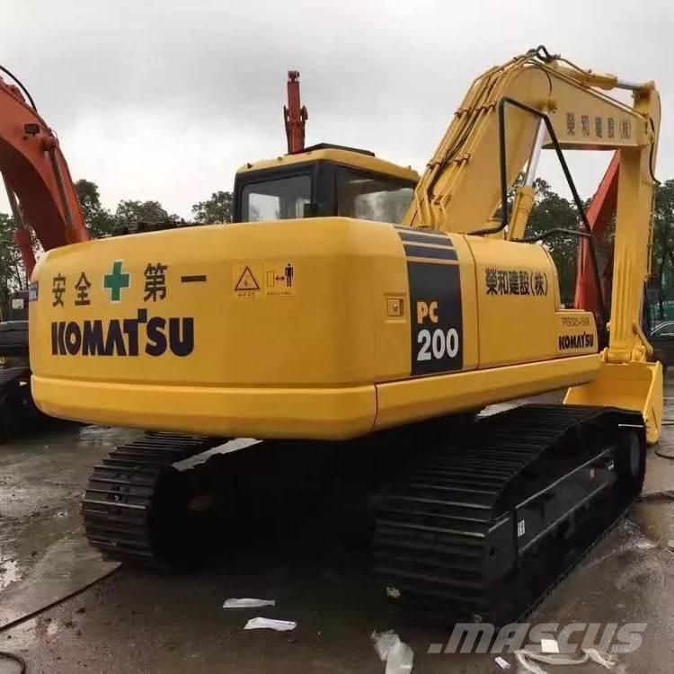 Komatsu PC 200-7 Rupsgraafmachines