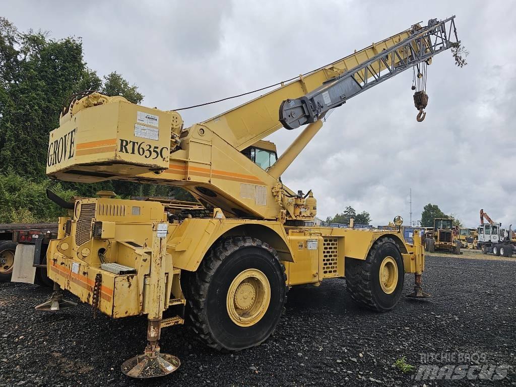 Grove RT 635 C Ruw terrein kranen