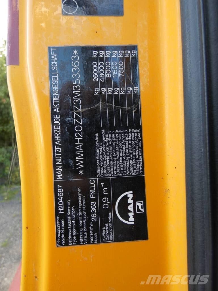 MAN TG 360A Oprijwagen