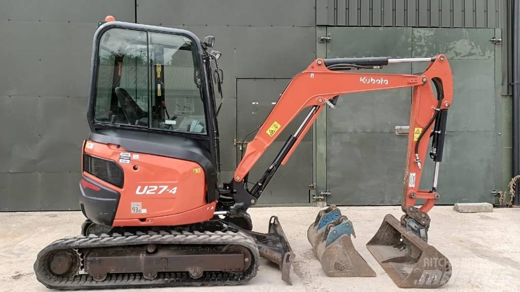 Kubota U 27-4 Minigraafmachines < 7t
