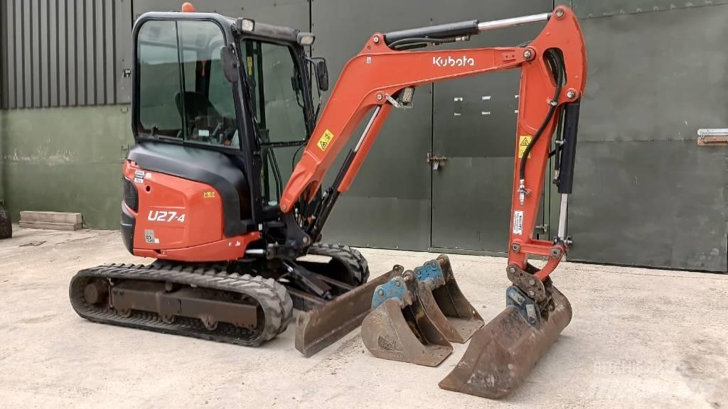 Kubota U 27-4 Minigraafmachines < 7t