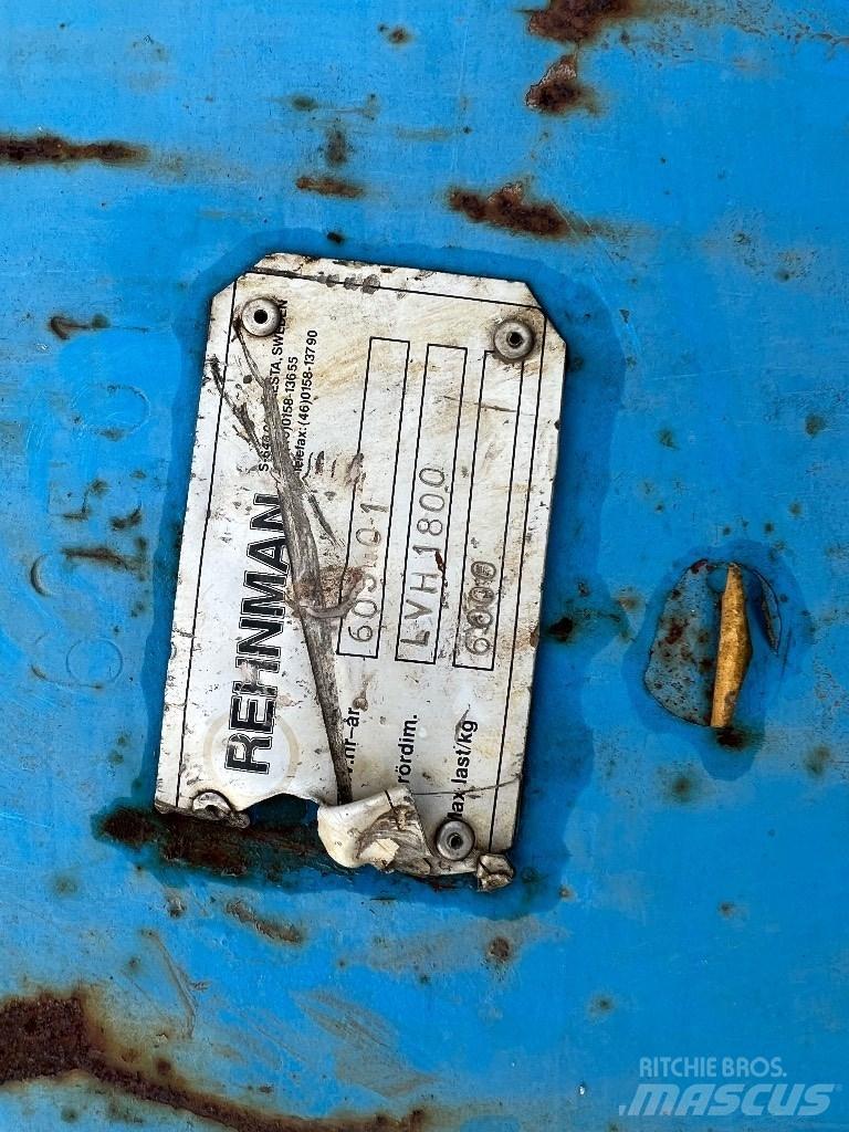  Rehnman LVH 1800 Overige componenten