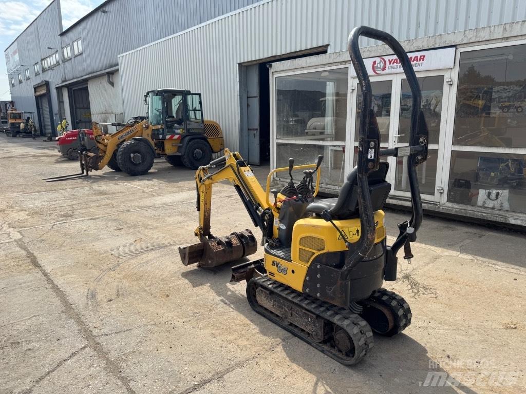 Yanmar SV08 (1D199) Minigraafmachines < 7t