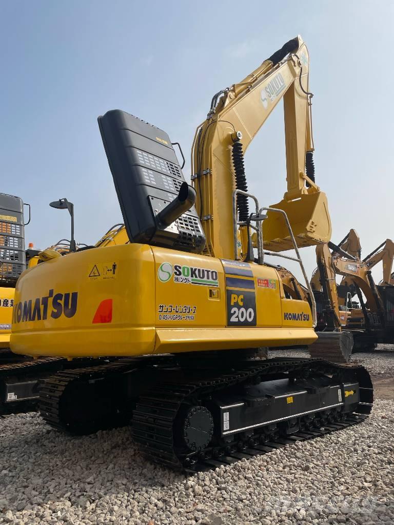 Komatsu PC 200 Rupsgraafmachines