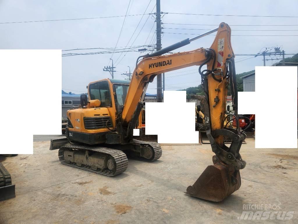 Hyundai Robex 55 Minigraafmachines < 7t