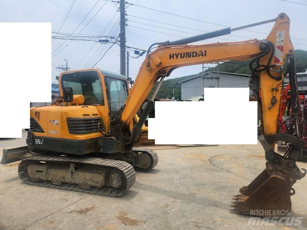 Hyundai Robex 55 Minigraafmachines < 7t