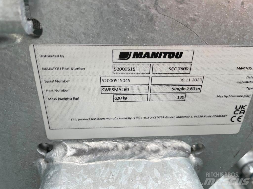 Manitou SCC 2600 Verreikers