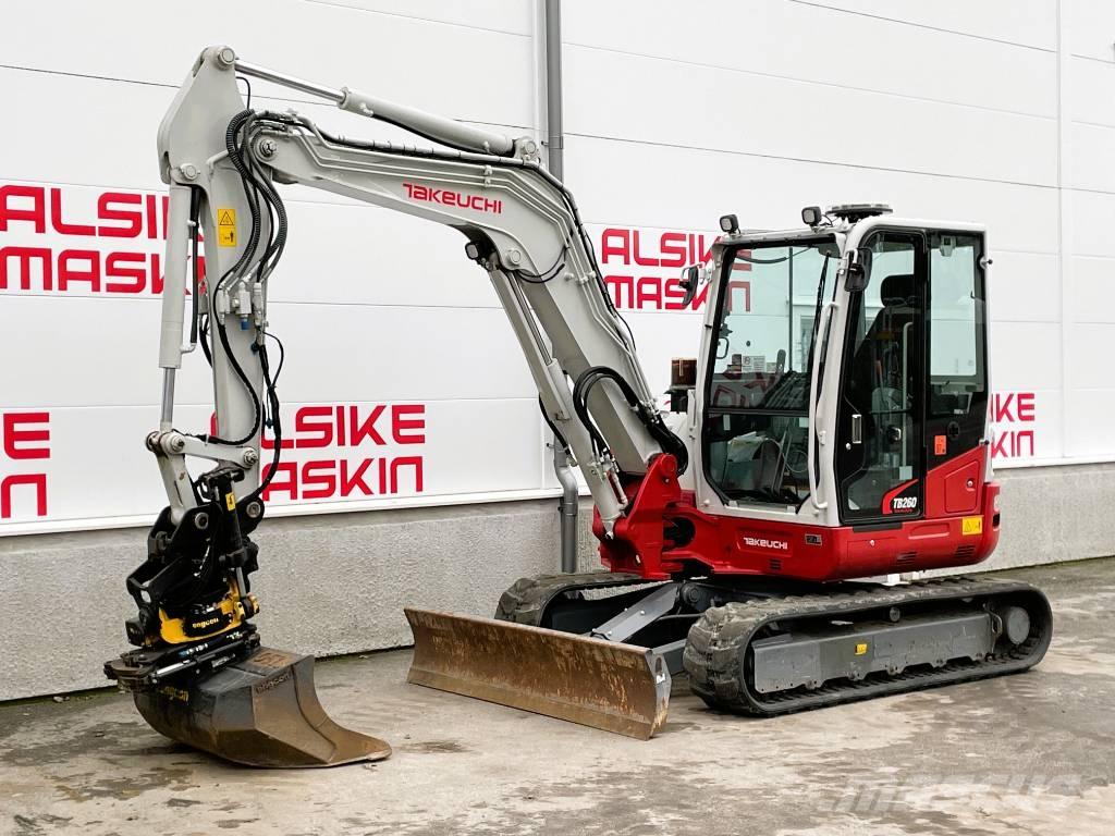 Takeuchi TB 260 Minigraafmachines < 7t