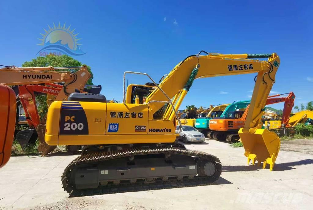 Komatsu PC 200-8 Rupsgraafmachines