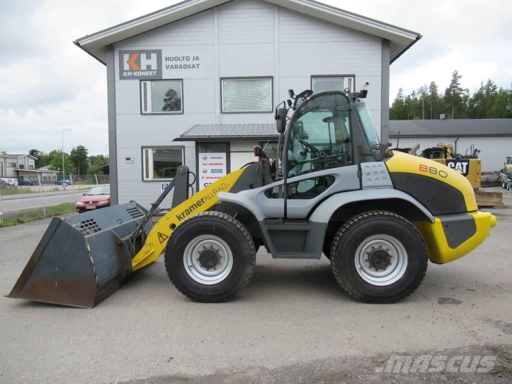 Kramer 880 2 x KAUHA Wielladers