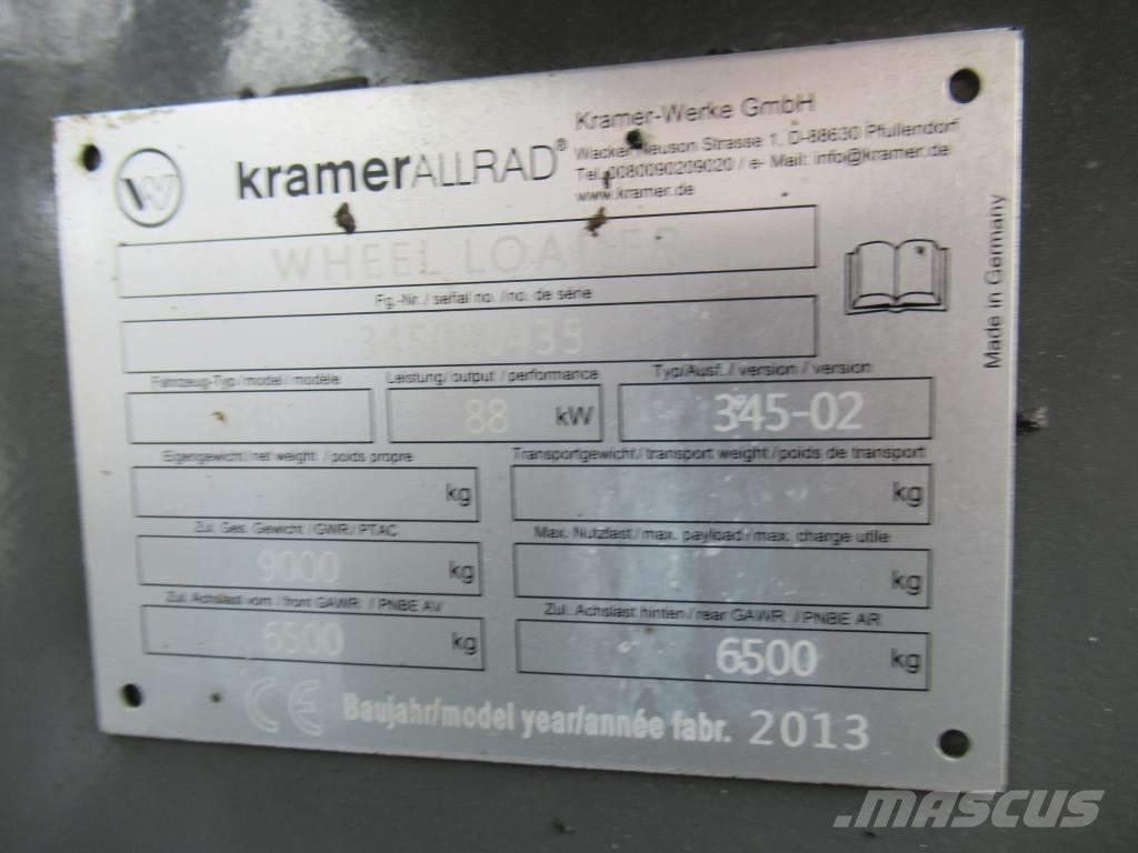 Kramer 880 2 x KAUHA Wielladers