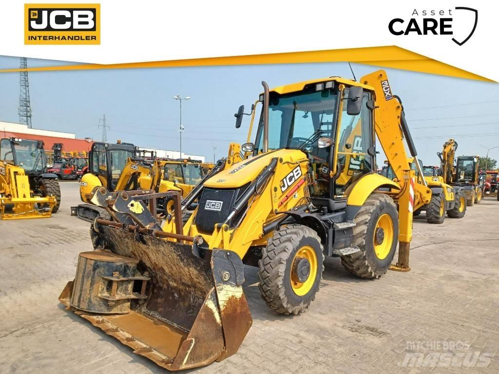 JCB 3CX PLUS AEC Graaf-laadcombinaties