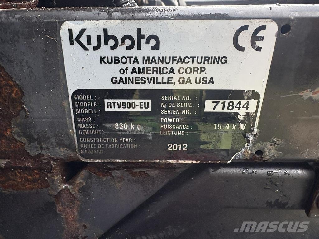 Kubota rtv 900 Golfkarren / golf carts