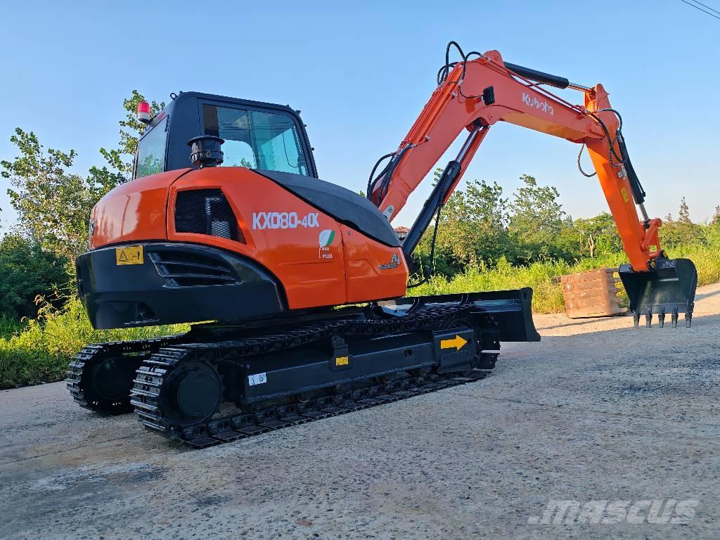 Kubota KX 080-4 CX Midigraafmachines 7t - 12t