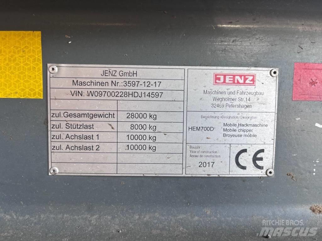 JENZ HEM 700 D Houtversnipperaars