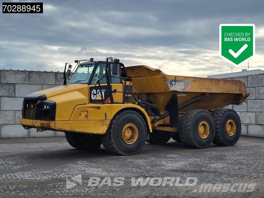 CAT 740 B Knik dumptrucks