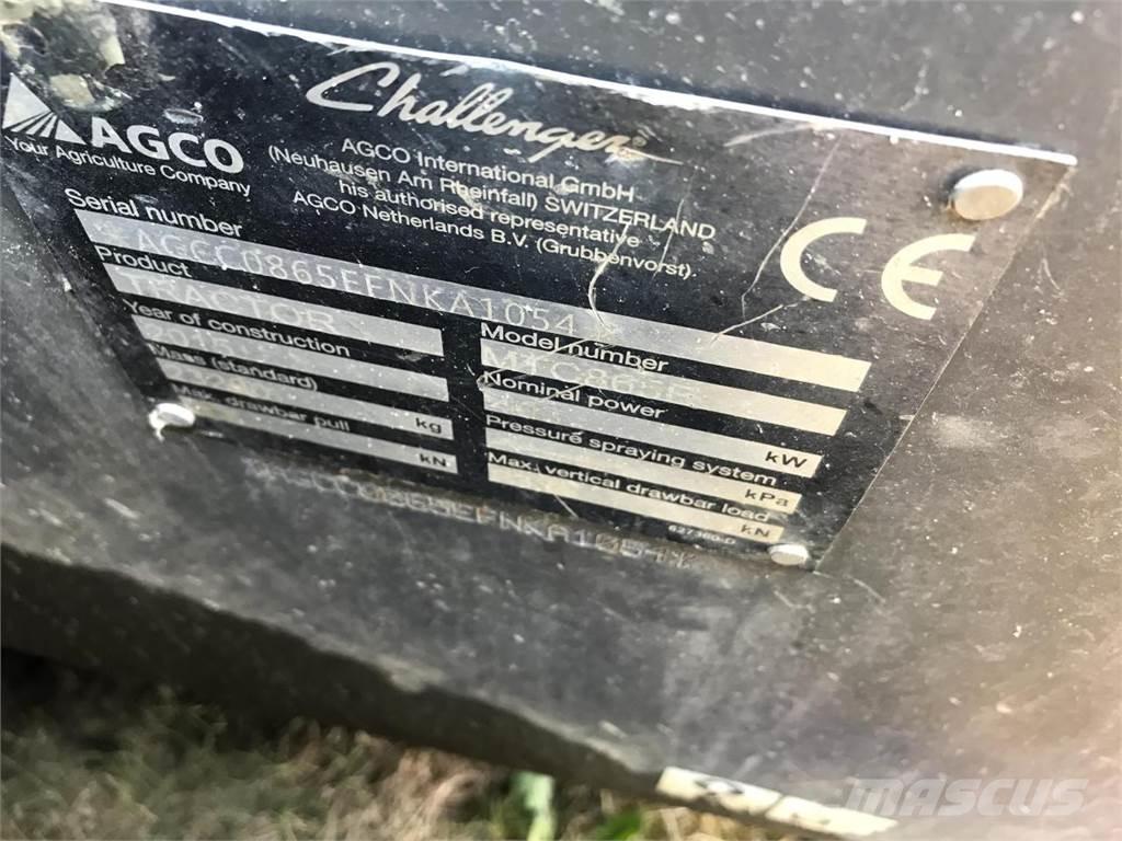 Challenger MT865E Rupsladers