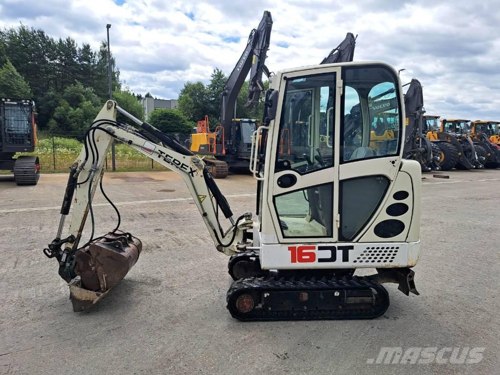 Terex TC16 Minigraafmachines < 7t