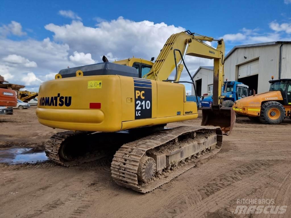 Komatsu PC 210-6 Rupsgraafmachines