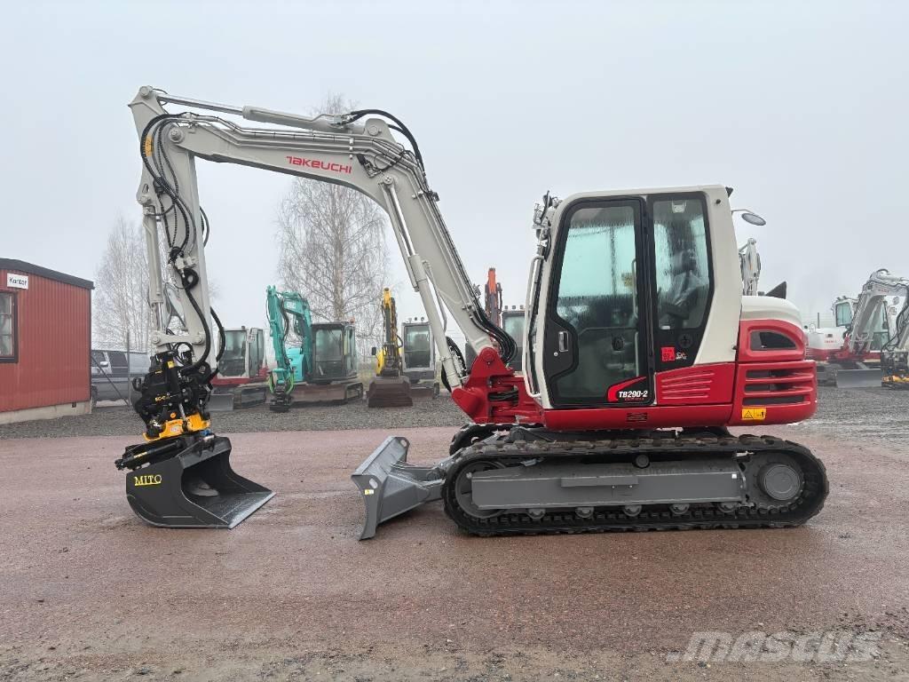 Takeuchi TB290 Midigraafmachines 7t - 12t